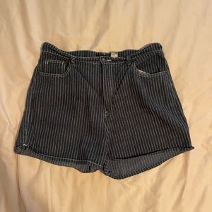 Pin Stripe Shorts